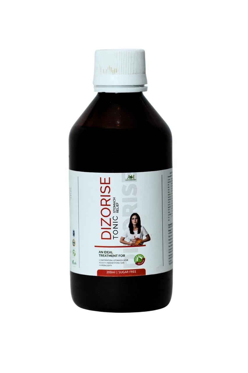 Dizorise Stomach Relief Tonic | Sugar-Free Digestive Care (200ml)