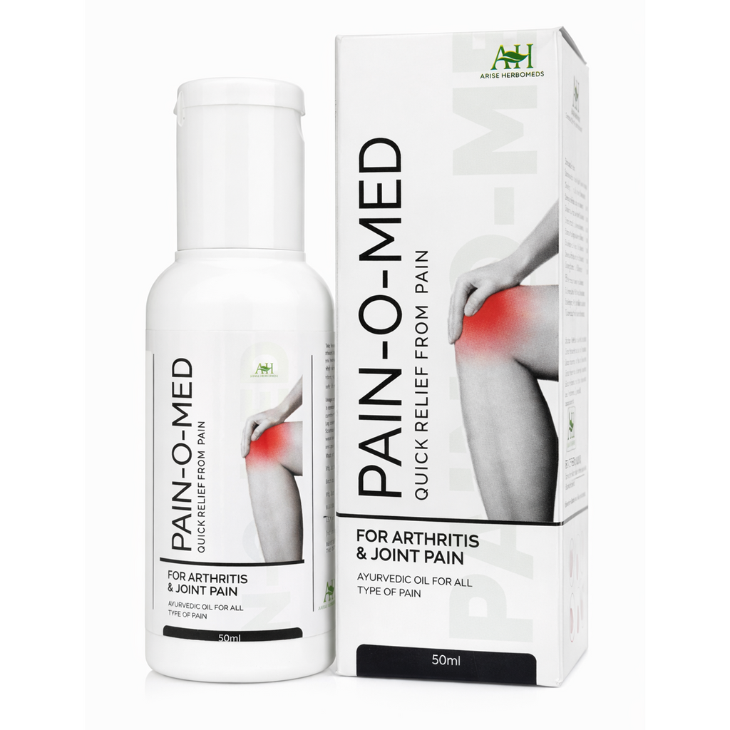 Pain-O-Med Advance Ayurvedic Massage Oil | Quick Relief for Arthritis, Joint & Muscle Pain