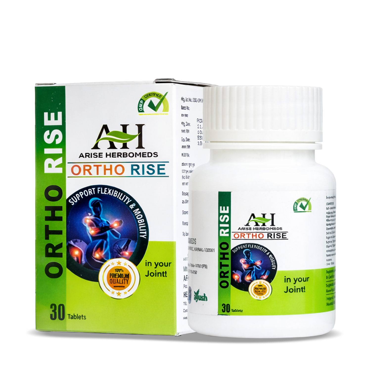 Ortho Rise Tablets | Advanced Ayurvedic Joint Support & Mobility (30 Tablets)