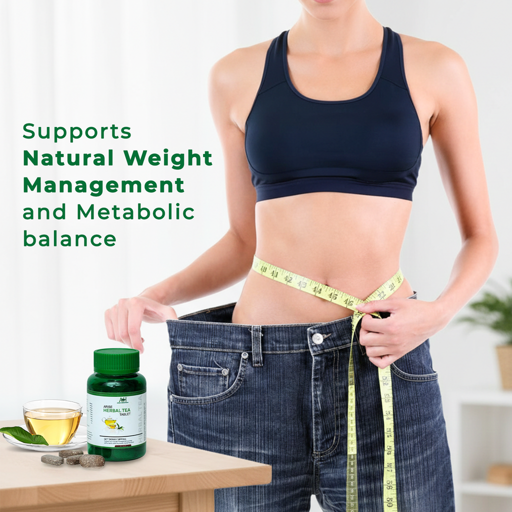 Arise Herbal Tea Tablets | Natural Weight Management & Immunity Booster (60 Tablets)