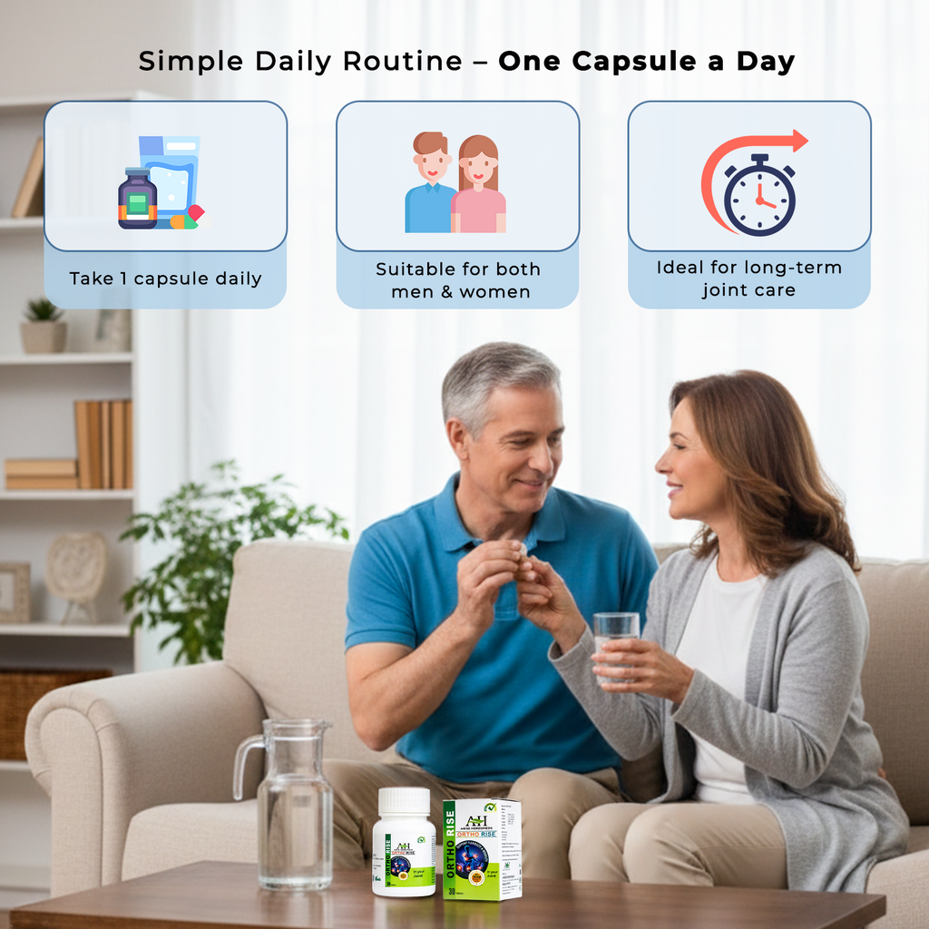 Ortho Rise Tablets | Advanced Ayurvedic Joint Support & Mobility (30 Tablets)