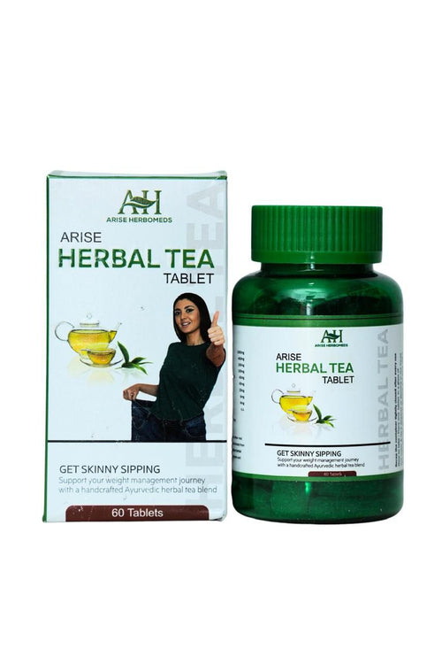Arise Herbal Tea Tablets – Ayurvedic Weight Management Formula (60 Tablets)