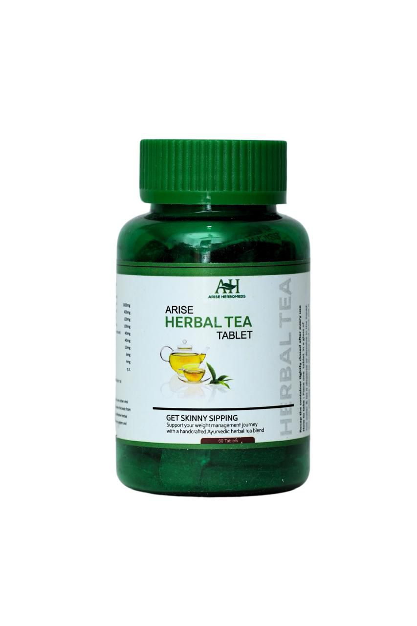 Arise Herbal Tea Tablets – Ayurvedic Weight Management Formula (60 Tablets)