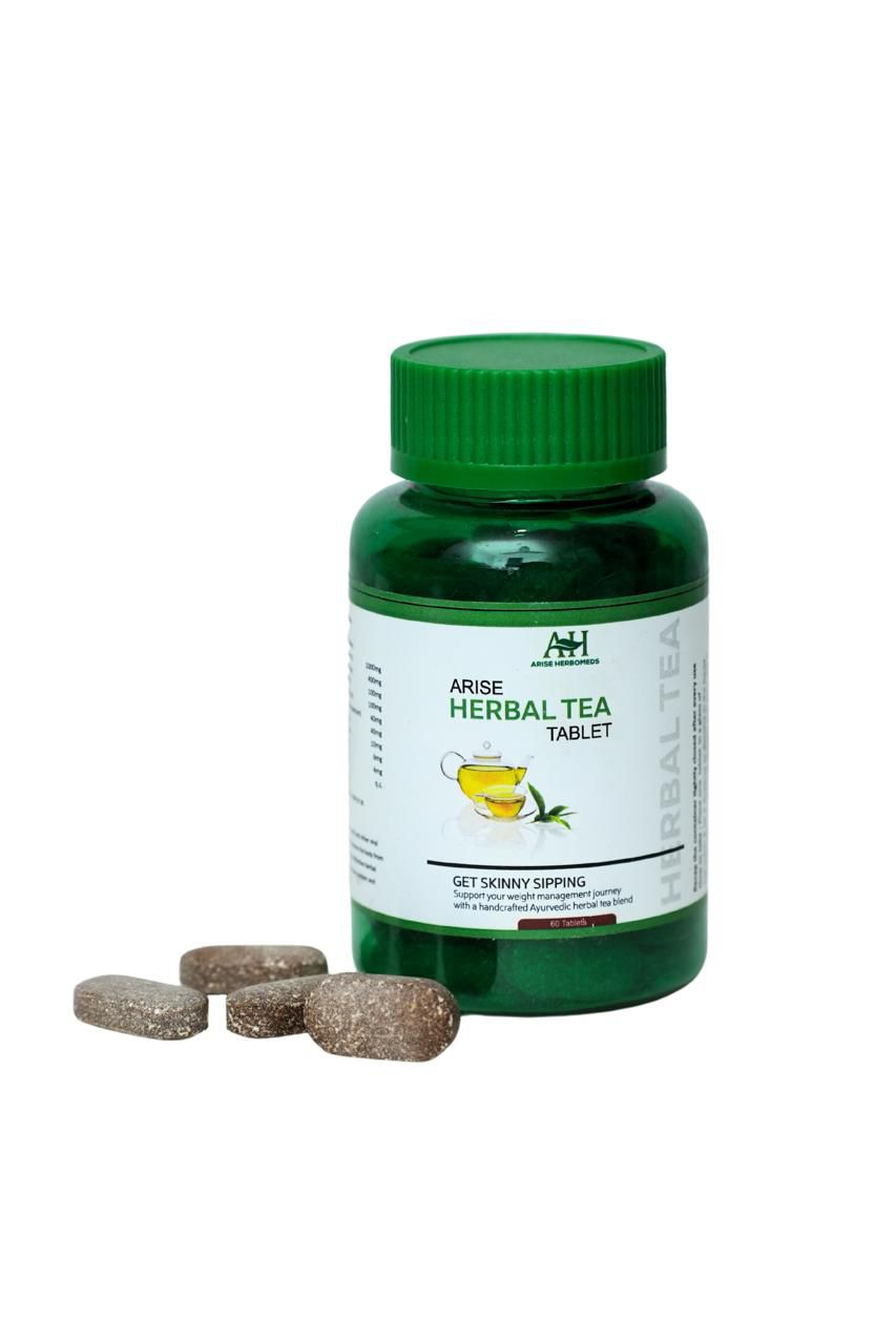 Arise Herbal Tea Tablets – Ayurvedic Weight Management Formula (60 Tablets)