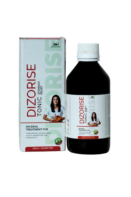 Dizorise Stomach Relief Tonic | Sugar-Free Digestive Care (200ml)